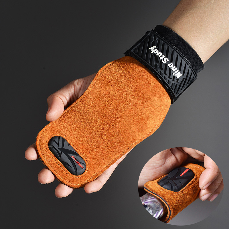 Crossfit Training Gear - Guantes de cuero de vaca para