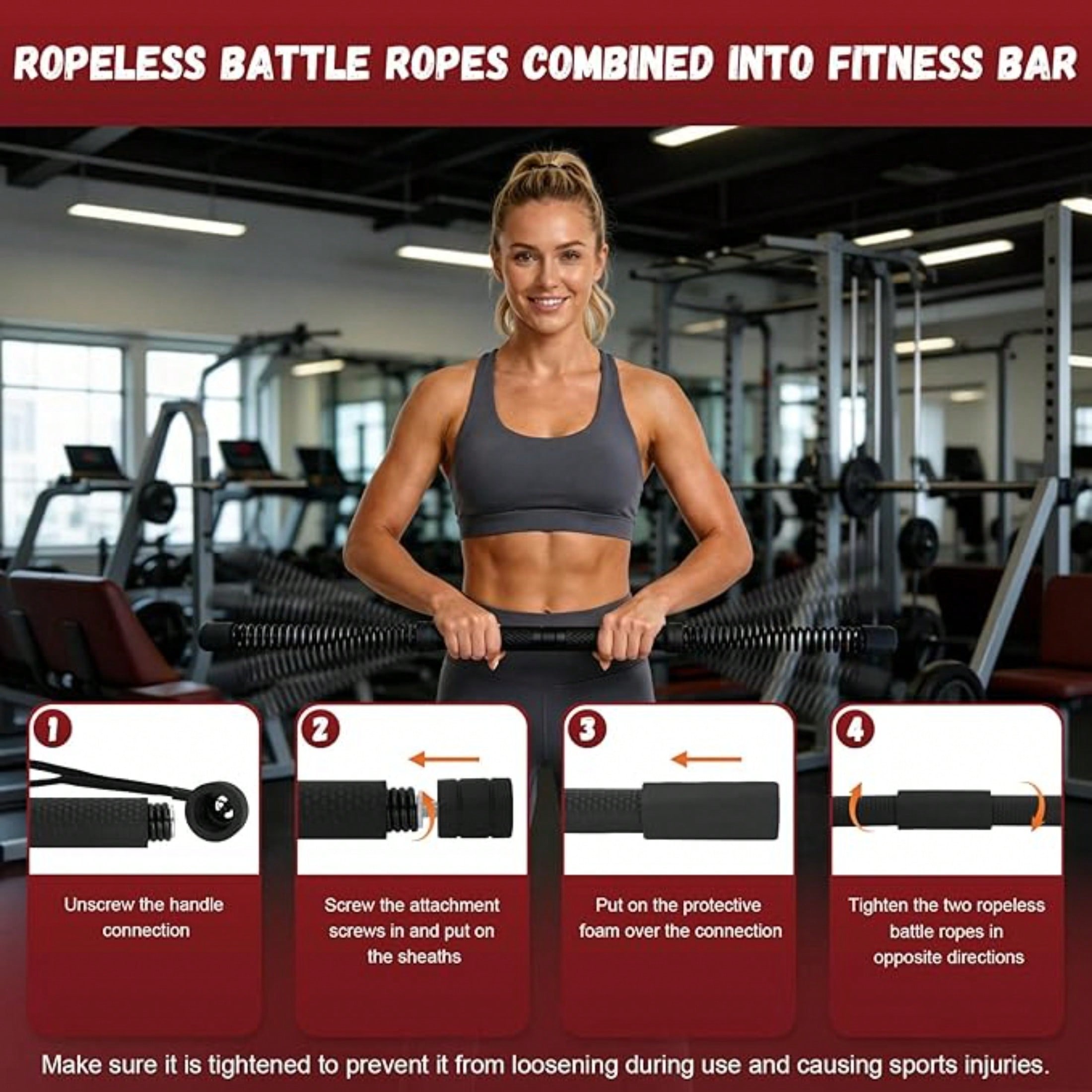 Barra de torsión inalámbrica 2 - Crossfit Training Gear reseña y precio