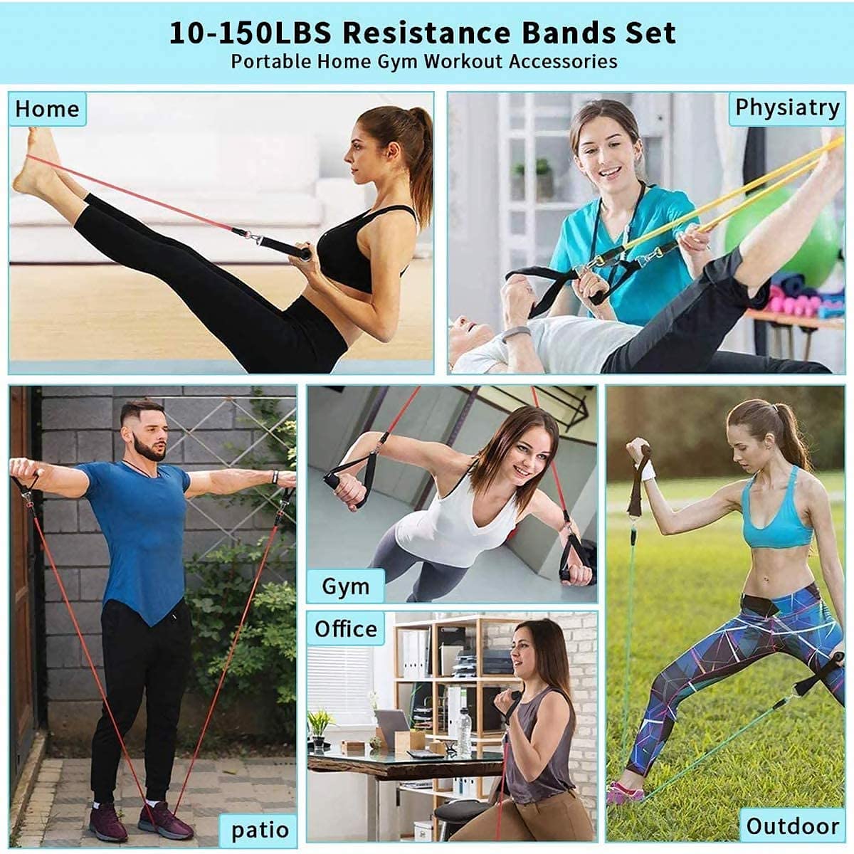 Bandas de resistencia para gim - Crossfit Training Gear reseña y precio