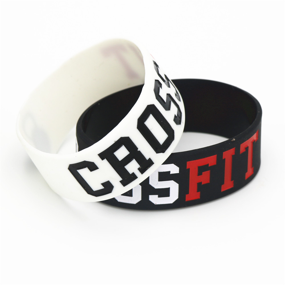 Pulseras cruzadas de goma de s - Crossfit Training Gear reseña y precio