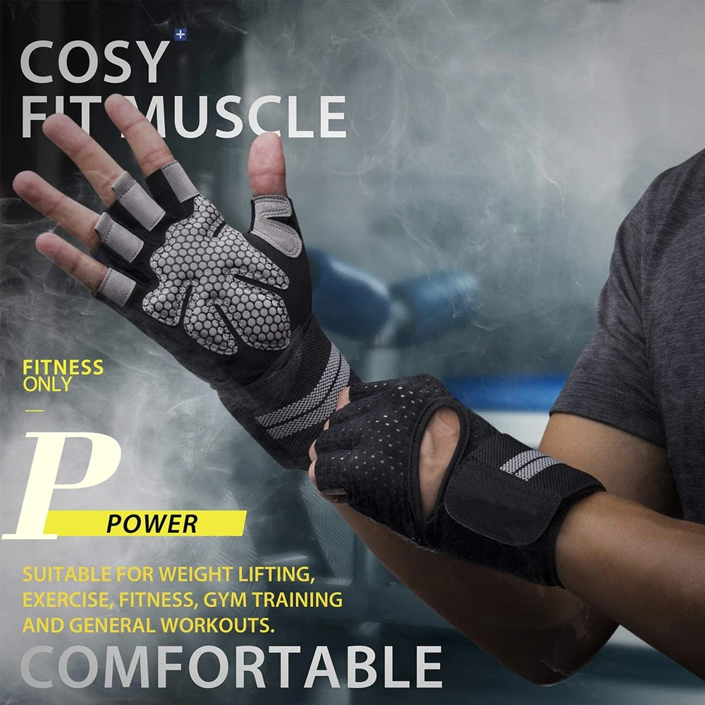 1 par de guantes de gimnasio d - Crossfit Training Gear reseña y precio