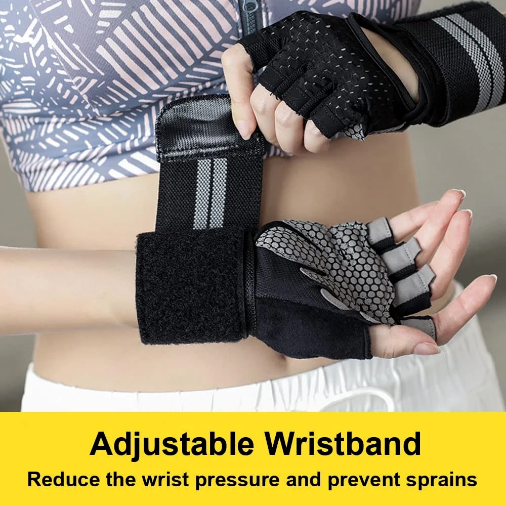 1 par de guantes de gimnasio d - Crossfit Training Gear reseña y precio